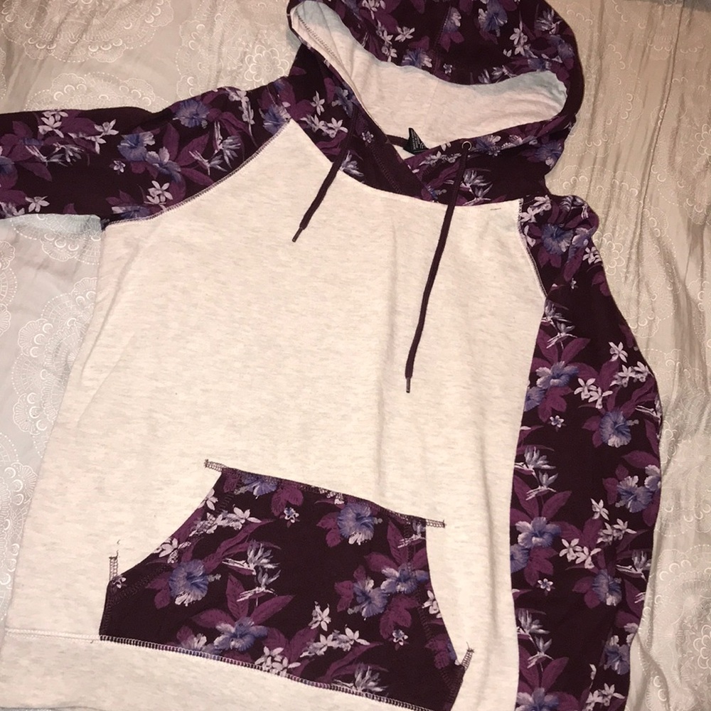 Floral sweatshirt